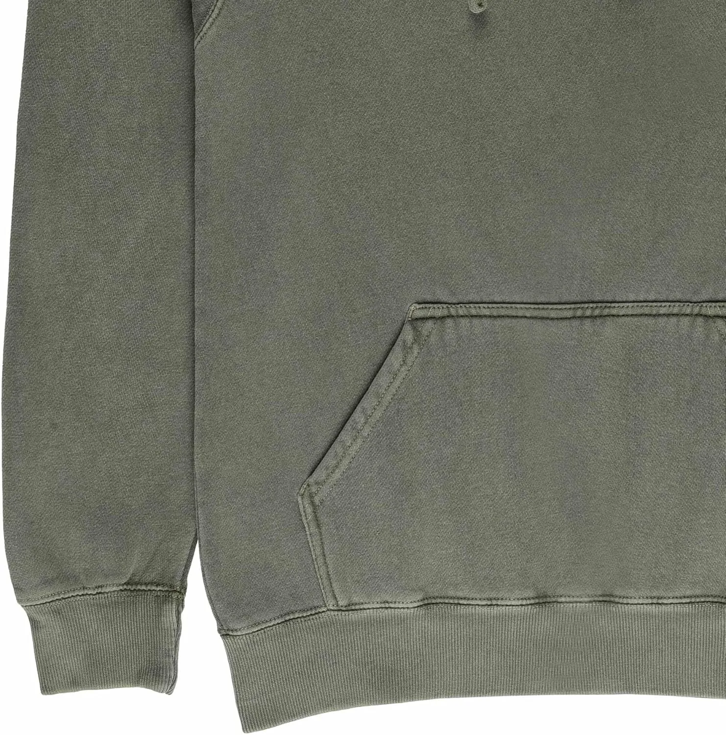 10oz Heavy Weight Pigment-Dyed Pullover Fleece Hoodie Relaxed Roomy Fit Cotton Blend Unisex Blanks Style 417