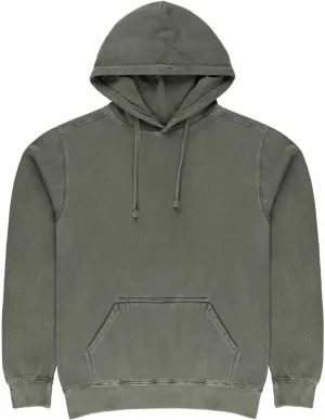 10oz Heavy Weight Pigment-Dyed Pullover Fleece Hoodie Relaxed Roomy Fit Cotton Blend Unisex Blanks Style 417