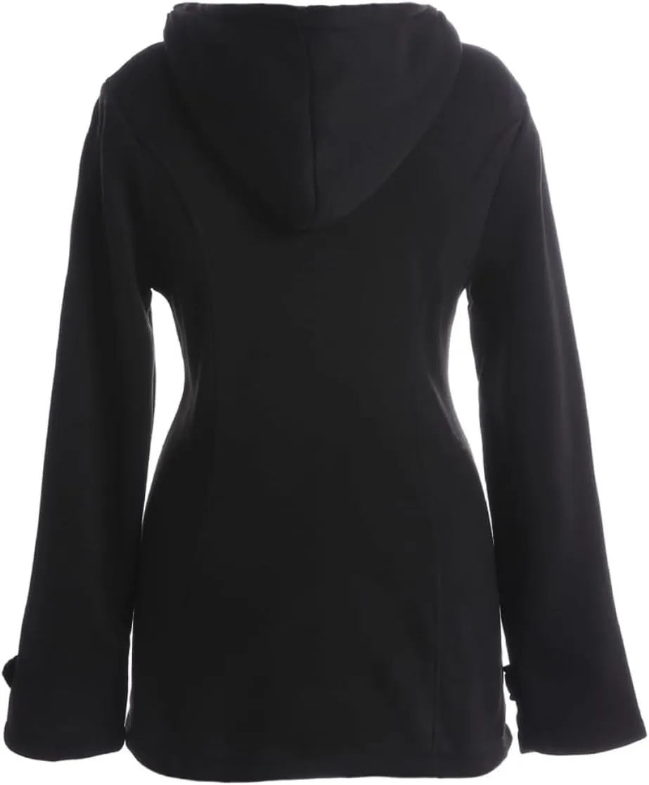 2pcs Warm Coat Casual Coats for Women Black Coats Daugter Thermal Coats for Women Women's Heated Coat