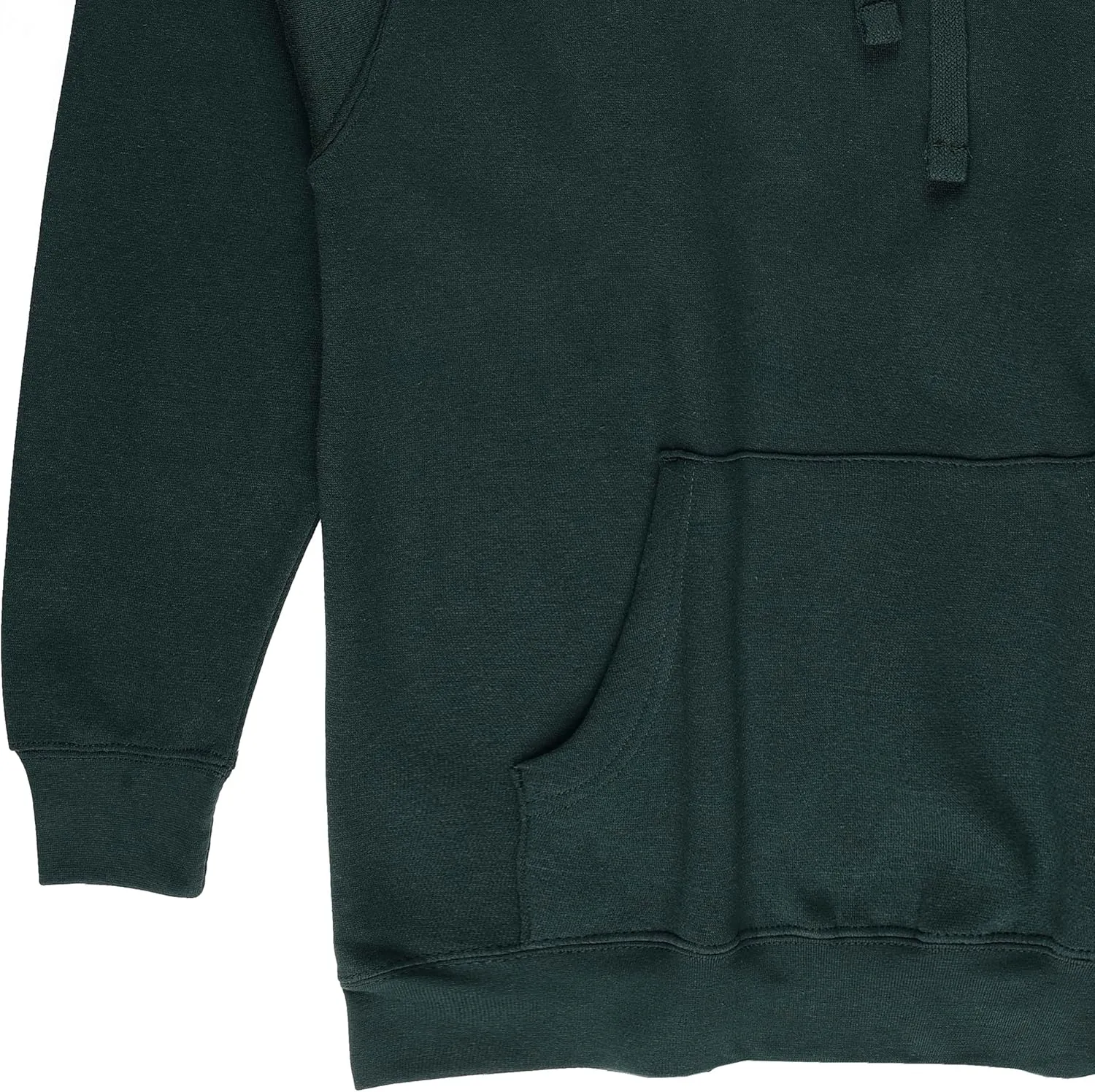 7.75oz Mid Weight Classic Pullover Fleece Hoodie | Cotton Blend Unisex Decorator Blanks Style 717