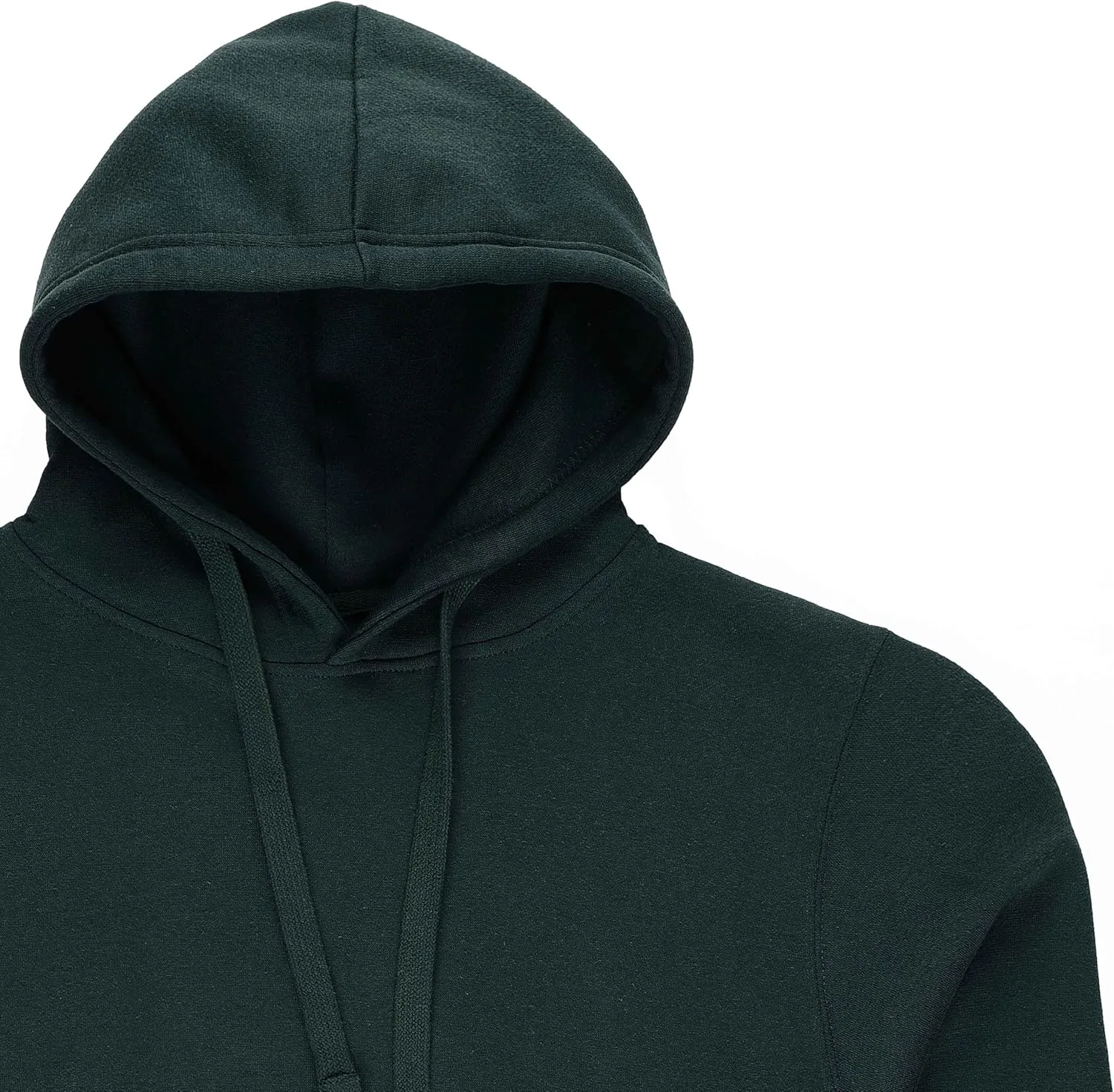 7.75oz Mid Weight Classic Pullover Fleece Hoodie | Cotton Blend Unisex Decorator Blanks Style 717