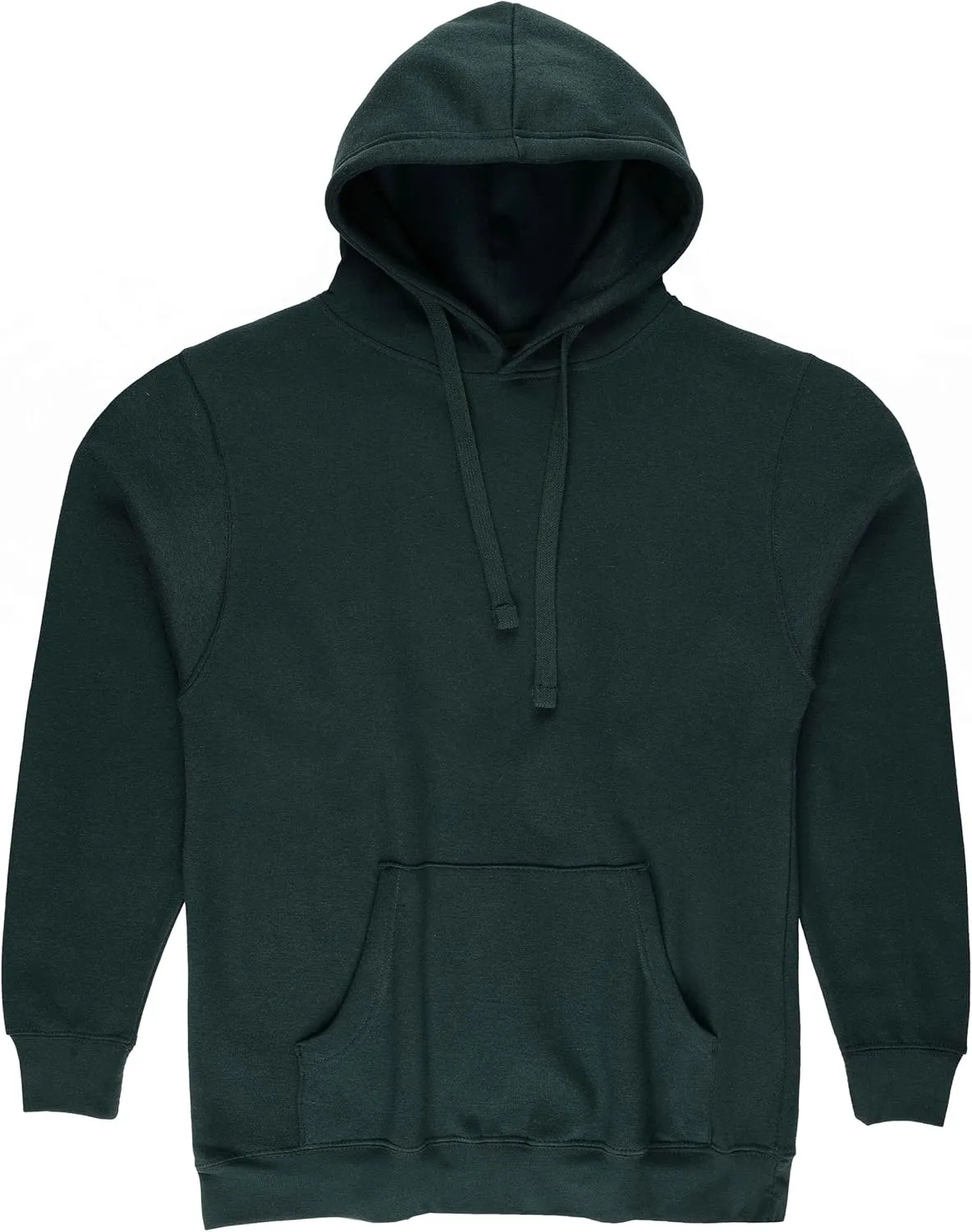 7.75oz Mid Weight Classic Pullover Fleece Hoodie | Cotton Blend Unisex Decorator Blanks Style 717