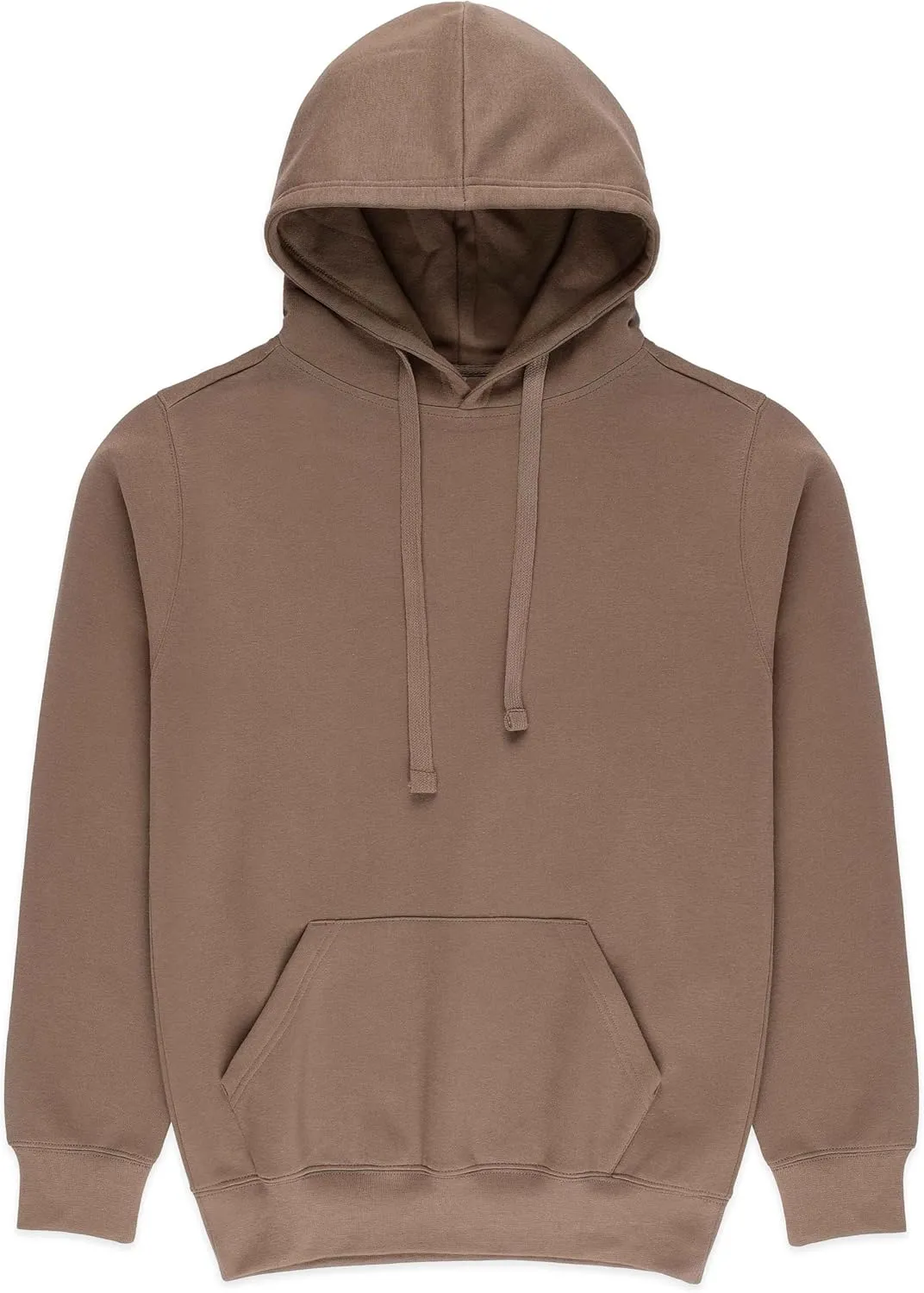 7.75oz Mid Weight Classic Pullover Fleece Hoodie | Cotton Blend Unisex Decorator Blanks Style 717