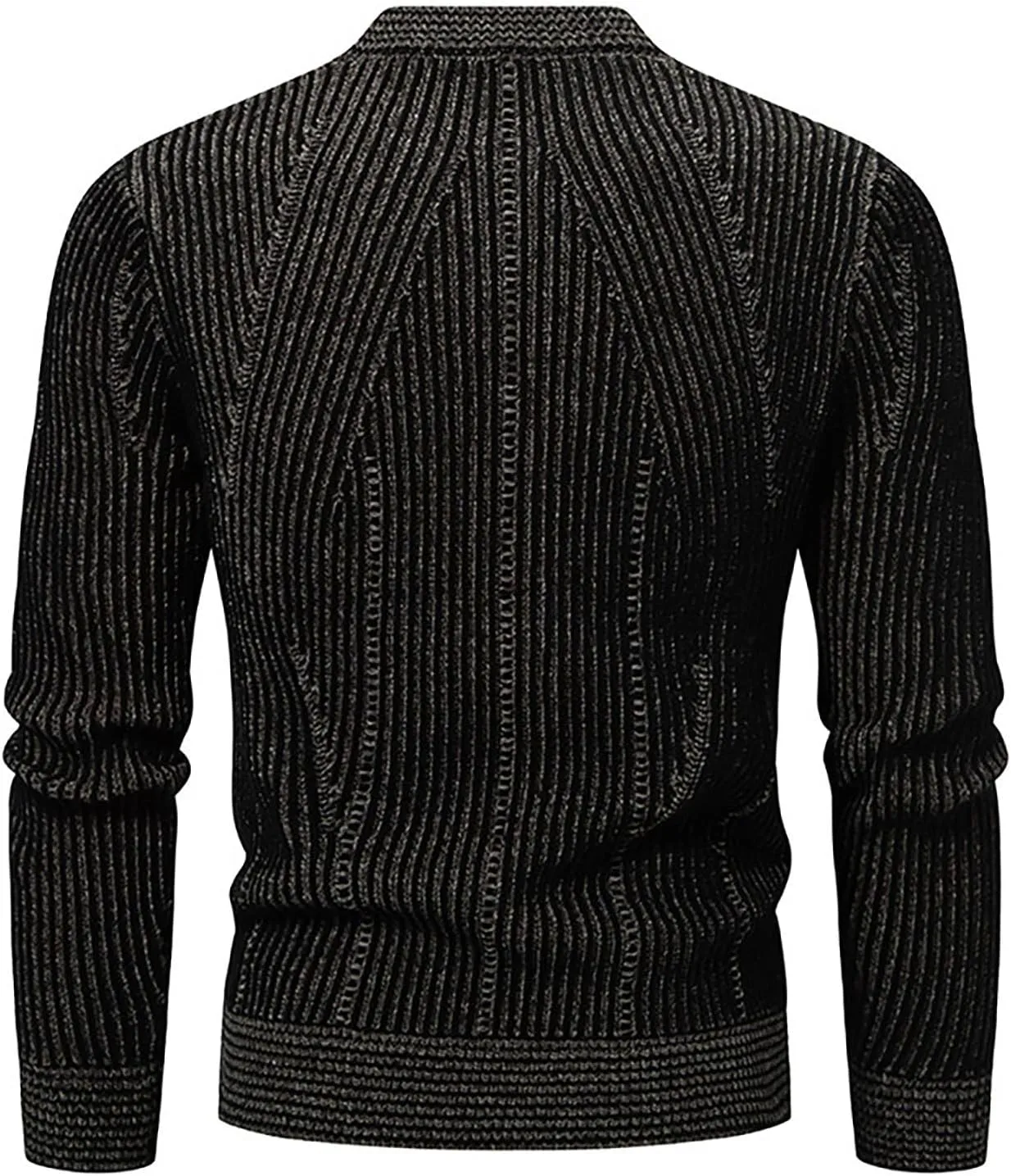 Cardigan Sweaters for Men Chunky Knitted Cardigan Button Down Sweater V Neck Casual Sweaters Lightweight Cardigan