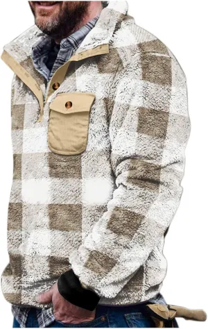 Cardigan Sweaters for Men,Button up Sweater Long Sleeve Knit Open Front Cardigans Fashion Fall Winter Sweater