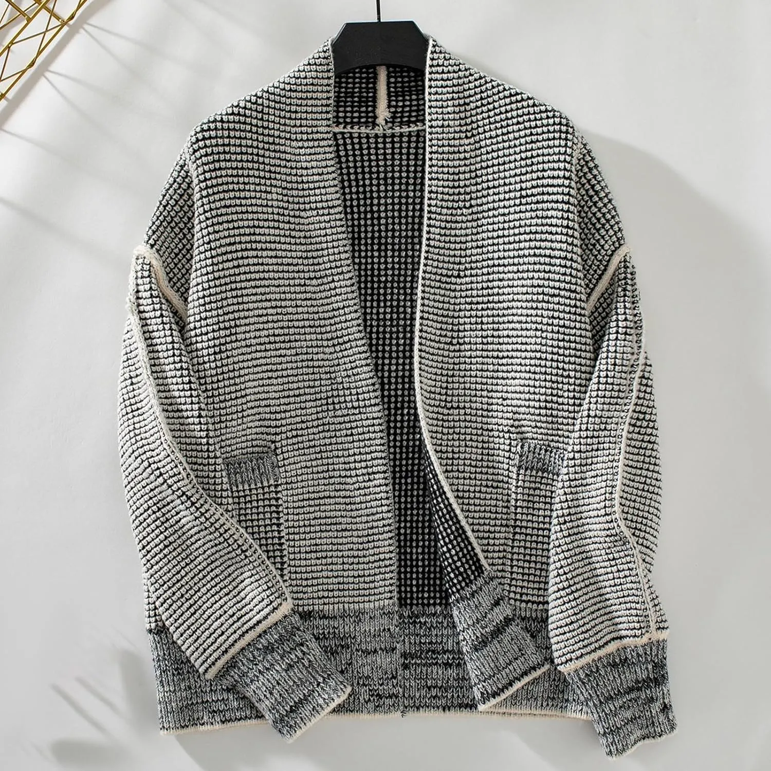 Cardigan Sweaters for Women Long Lantern Sleeve Knit Coat Loose Open Front Sweater Coats Fall Outfits