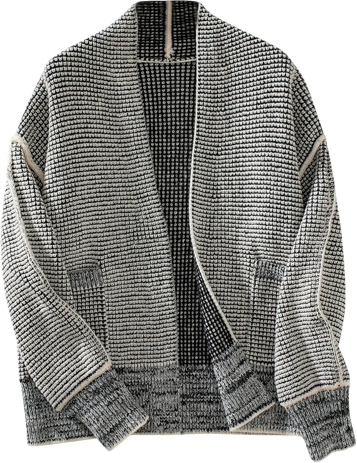 Cardigan Sweaters for Women Long Lantern Sleeve Knit Coat Loose Open Front Sweater Coats Fall Outfits