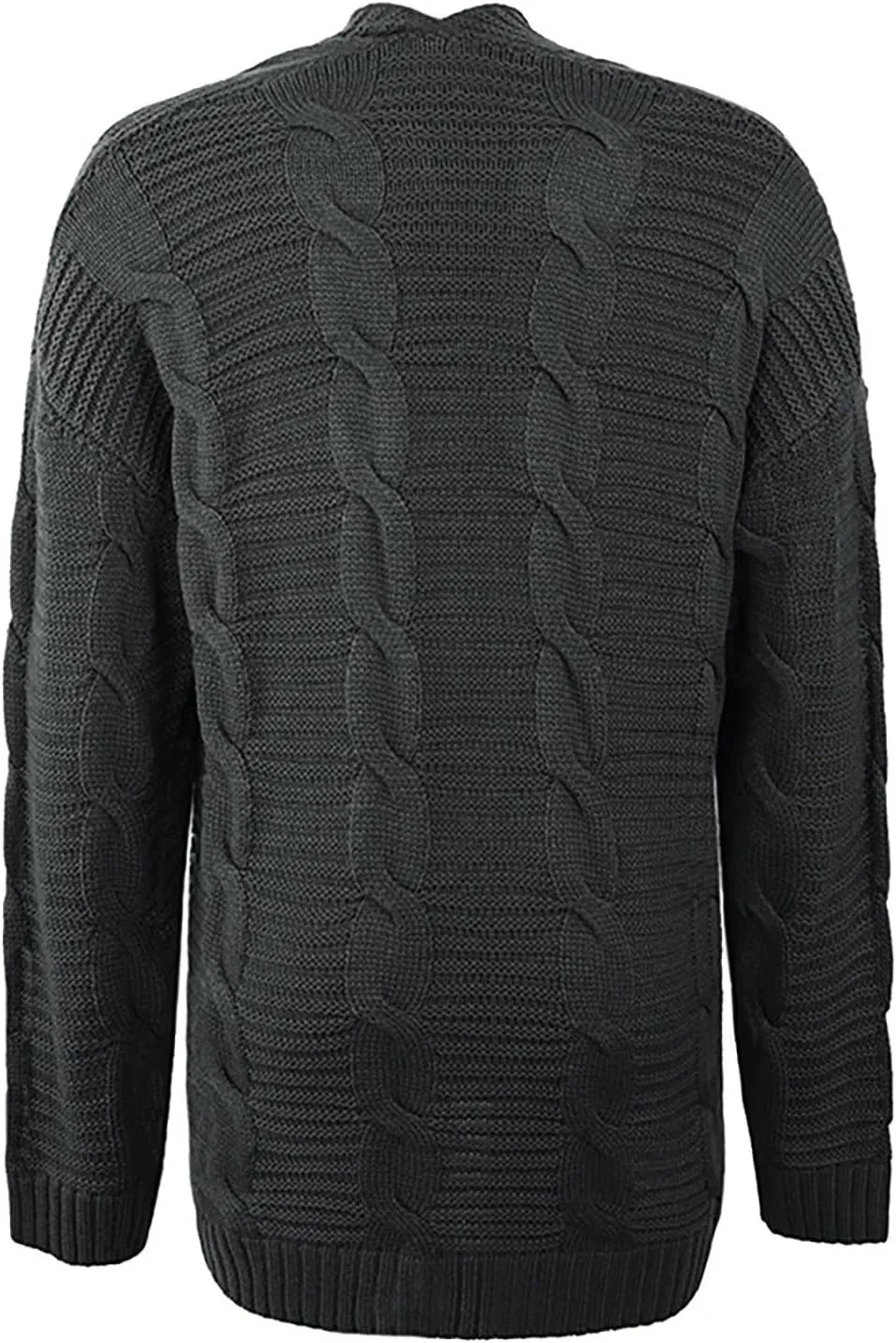 Cardigan Sweaters for Women Trendy Cable Knit Sweater Fall Clothes 2024 Long Sleeve Jackets Outerwear with Pockets
