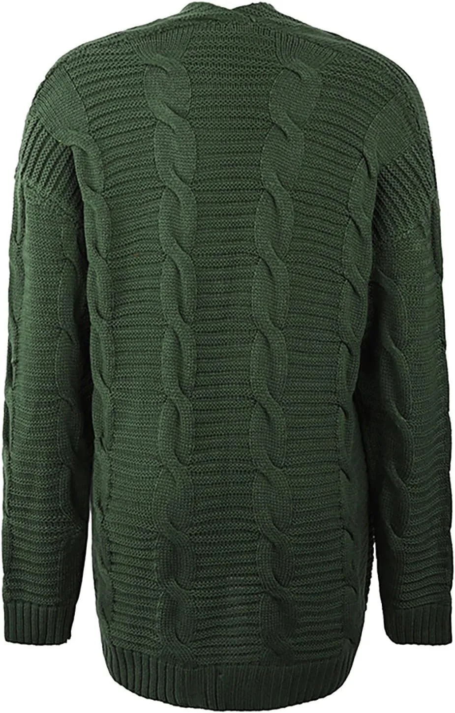 Cardigan Sweaters for Women Trendy Cable Knit Sweater Fall Clothes 2024 Long Sleeve Jackets Outerwear with Pockets