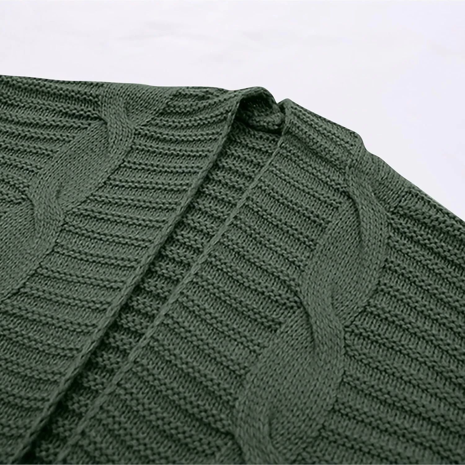 Cardigan Sweaters for Women Trendy Cable Knit Sweater Fall Clothes 2024 Long Sleeve Jackets Outerwear with Pockets