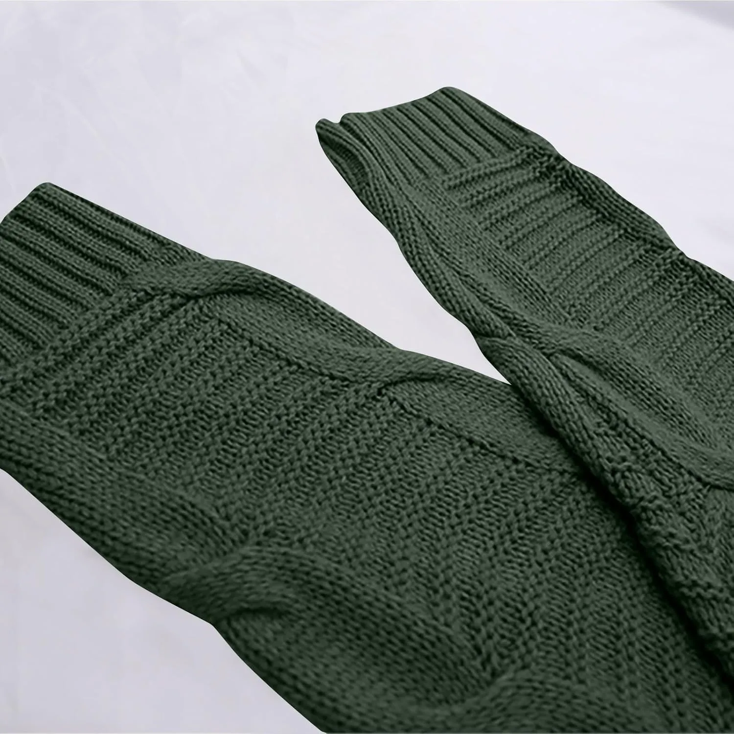 Cardigan Sweaters for Women Trendy Cable Knit Sweater Fall Clothes 2024 Long Sleeve Jackets Outerwear with Pockets