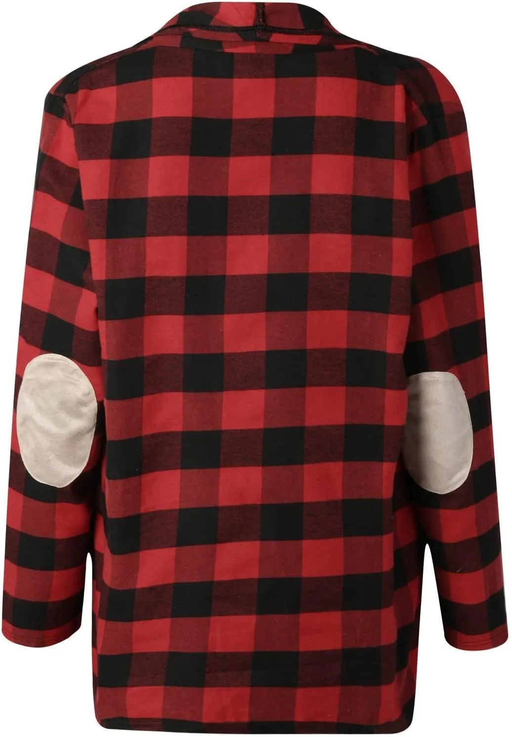 Checkered Cardigan for Women 2024 Trendy Long Sleeve Loose Soft Flannel Shirt Buffalo Plaid Fall Outfits with Pockets