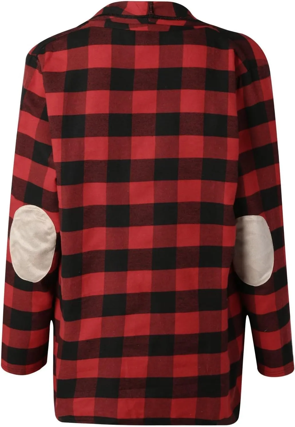 Checkered Cardigan for Women 2024 Trendy Long Sleeve Loose Soft Flannel Shirt Buffalo Plaid Fall Outfits with Pockets