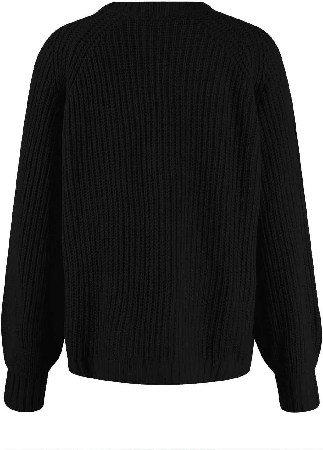 Chunky Cardigan Sweaters for Women Cable Knit Open Front Cardigan with Pockets Oversized Loose Long Sleeve Sweaters