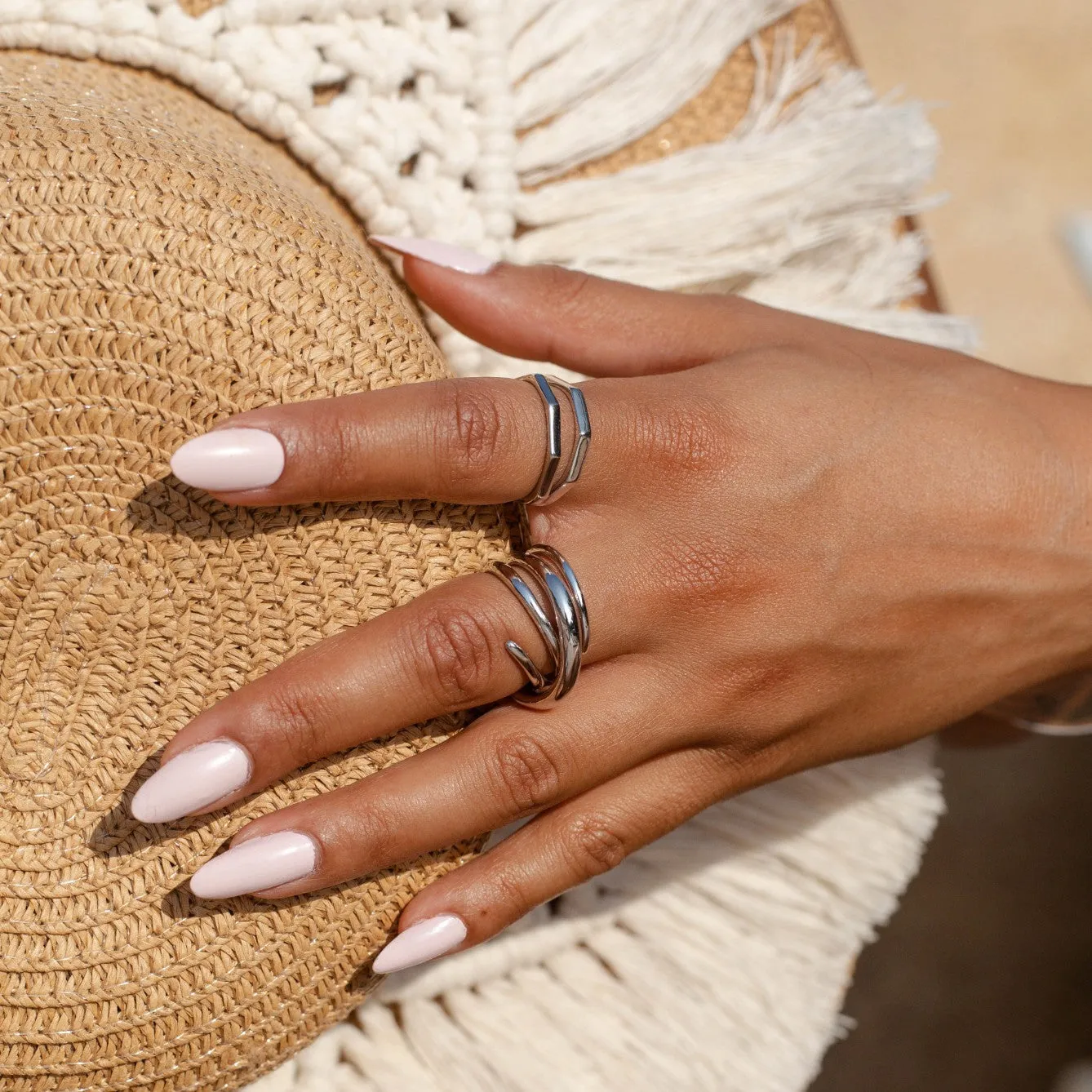 Chunky Helix Ring