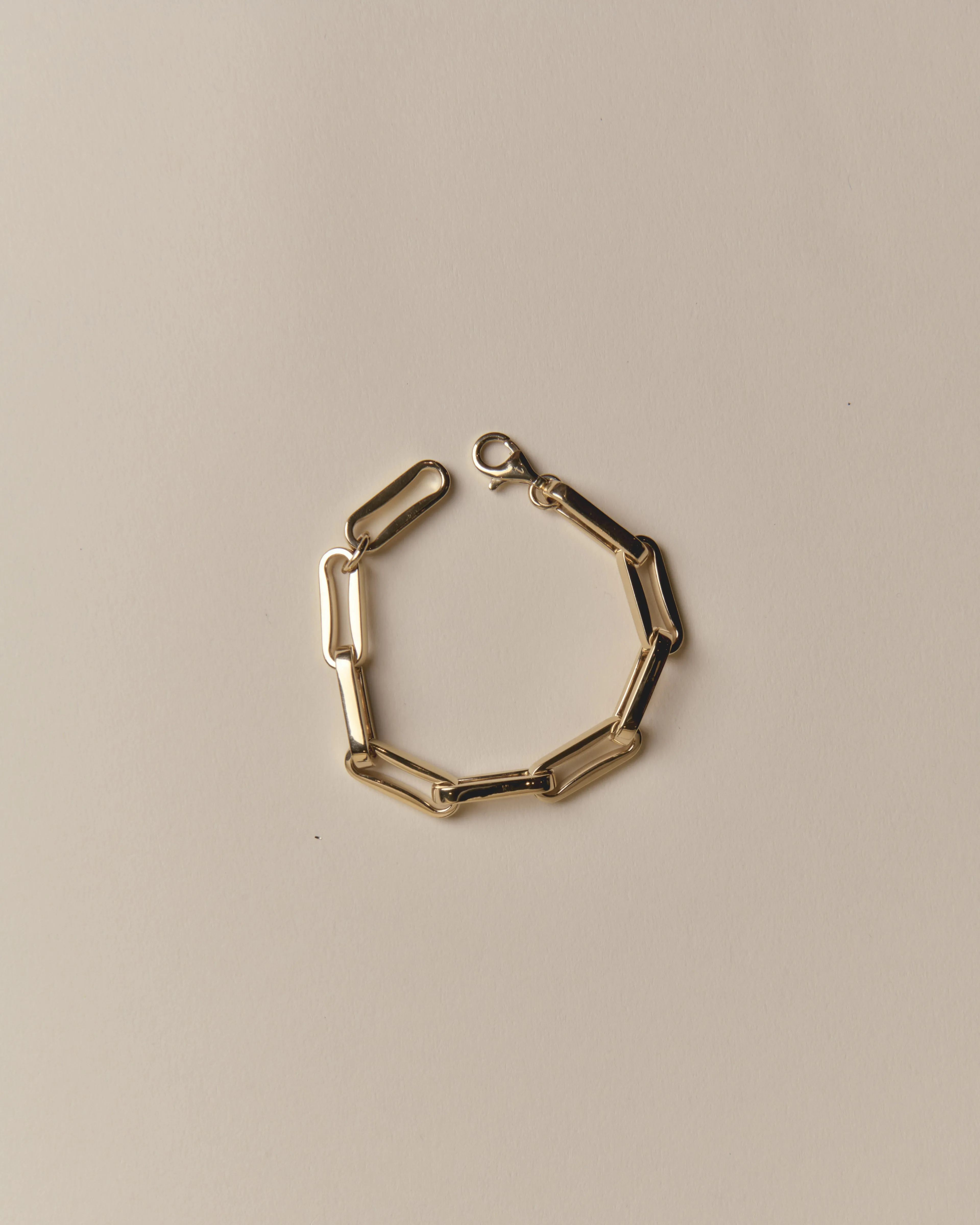 Connor Chunky Link Bracelet 14K Recycled Gold Vermeil