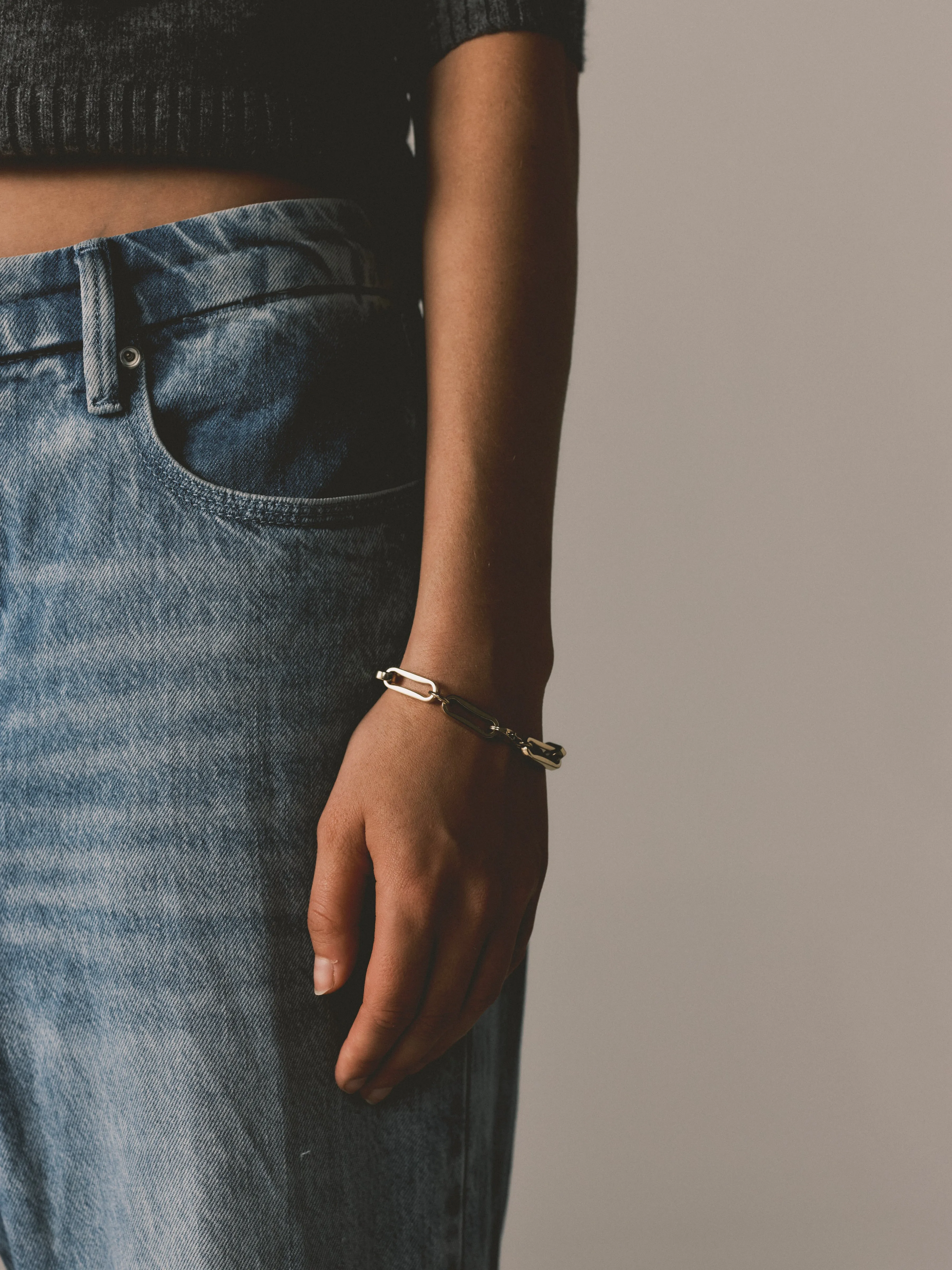 Connor Chunky Link Bracelet 14K Recycled Gold Vermeil