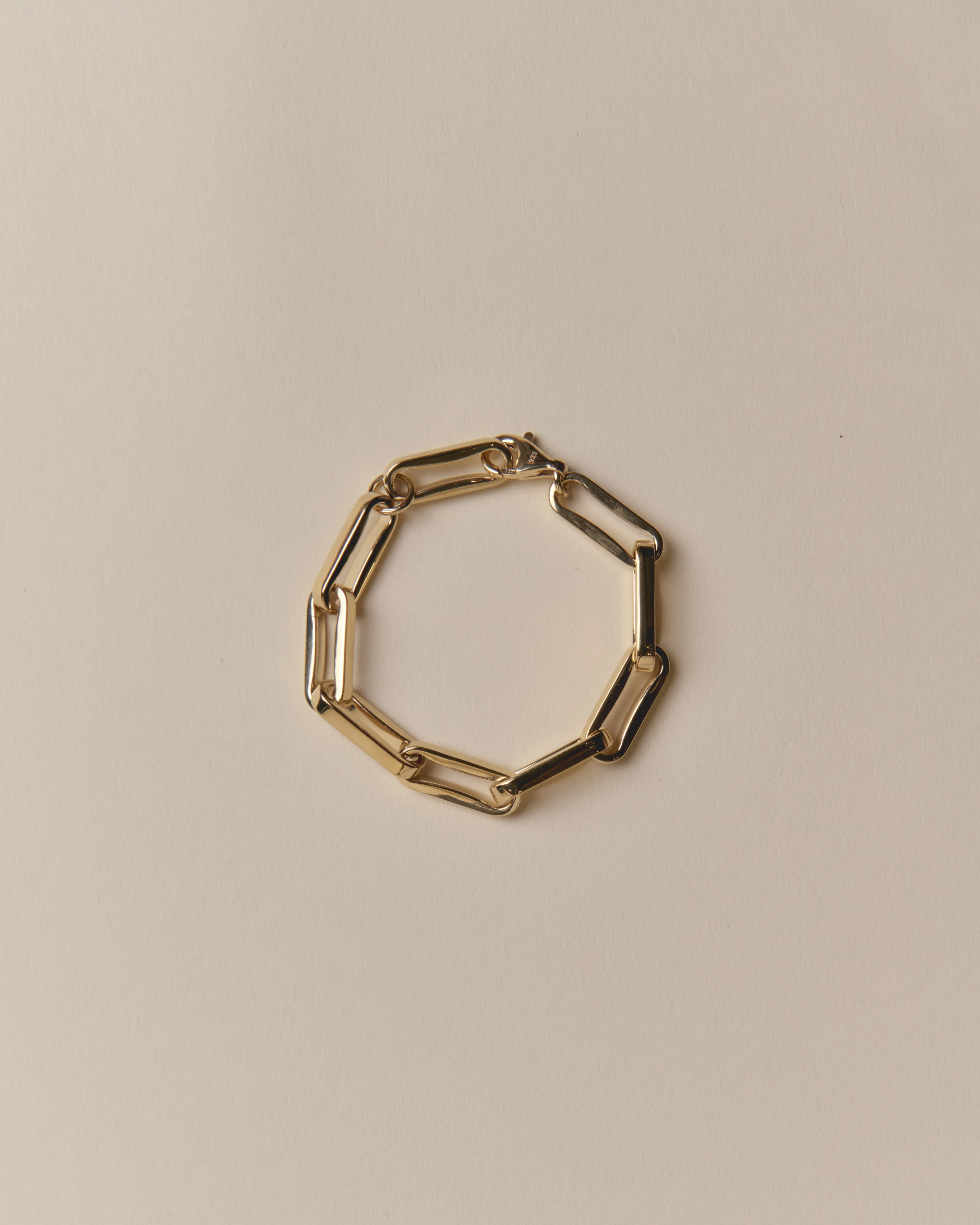 Connor Chunky Link Bracelet 14K Recycled Gold Vermeil