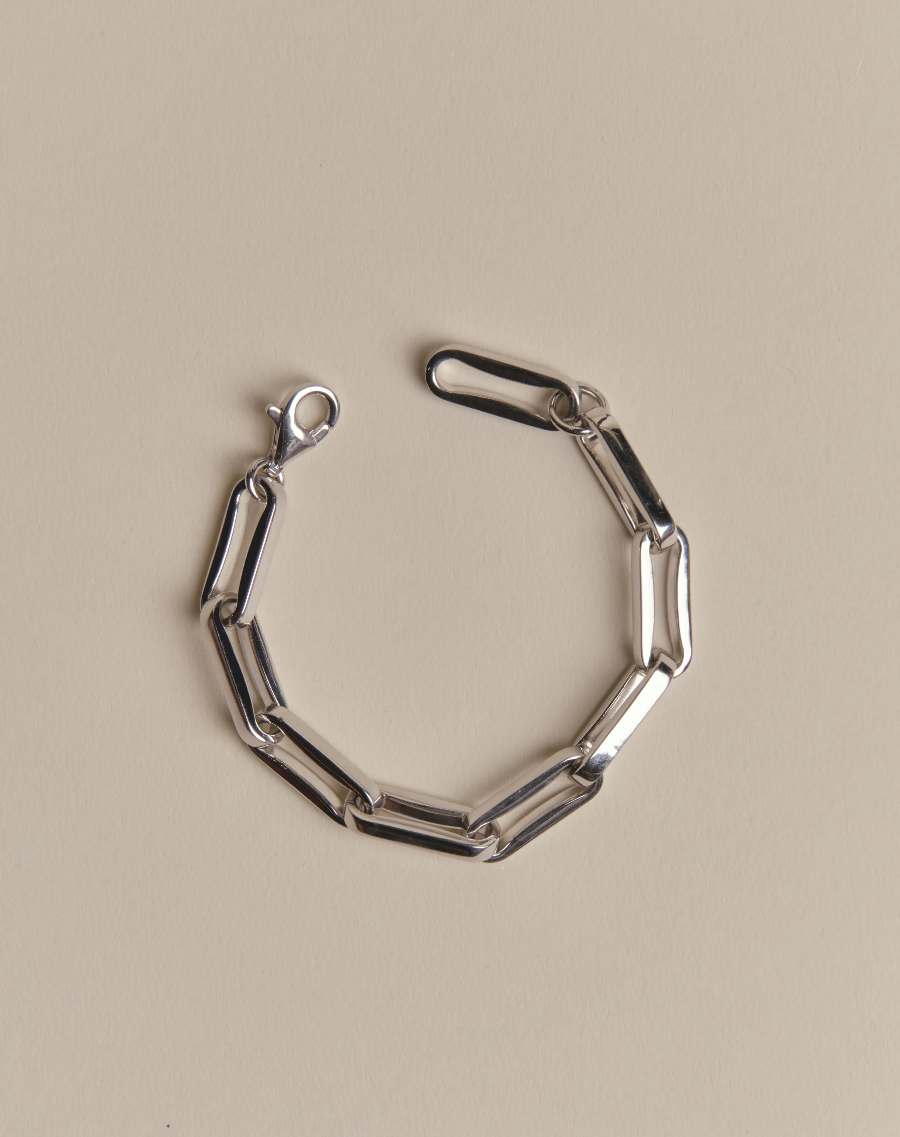 Connor Chunky Link Bracelet 925 Recycled Sterling Silver