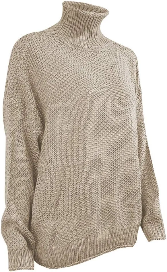 Fall Sweaters for Women Lightweight Pullover Sweater Oversized Loose Knitted Sweaters Round Neck Basic Knitwear
