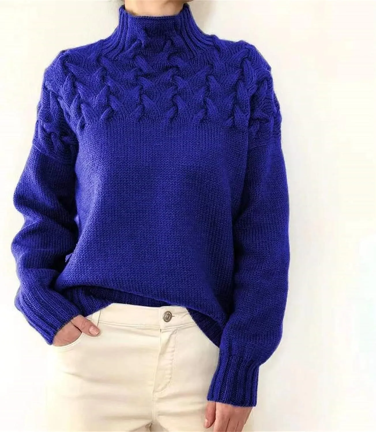 Fall Sweaters for Women Lightweight Pullover Sweater Oversized Loose Knitted Sweaters Round Neck Basic Knitwear