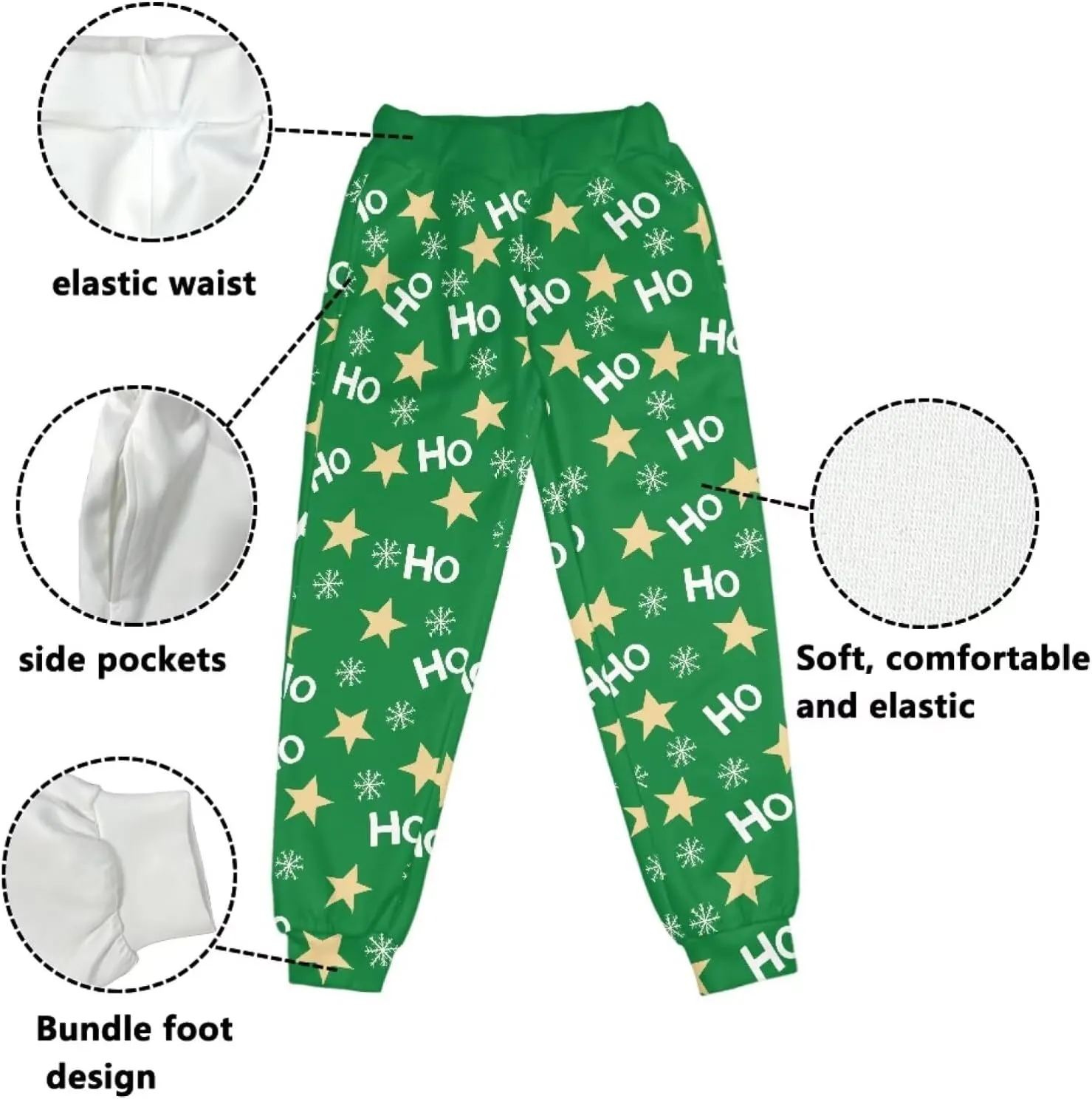 Girls' Sweatpants Active Yoga Pants Super Soft Athletic Performance Jogger Pants Size 4-15
