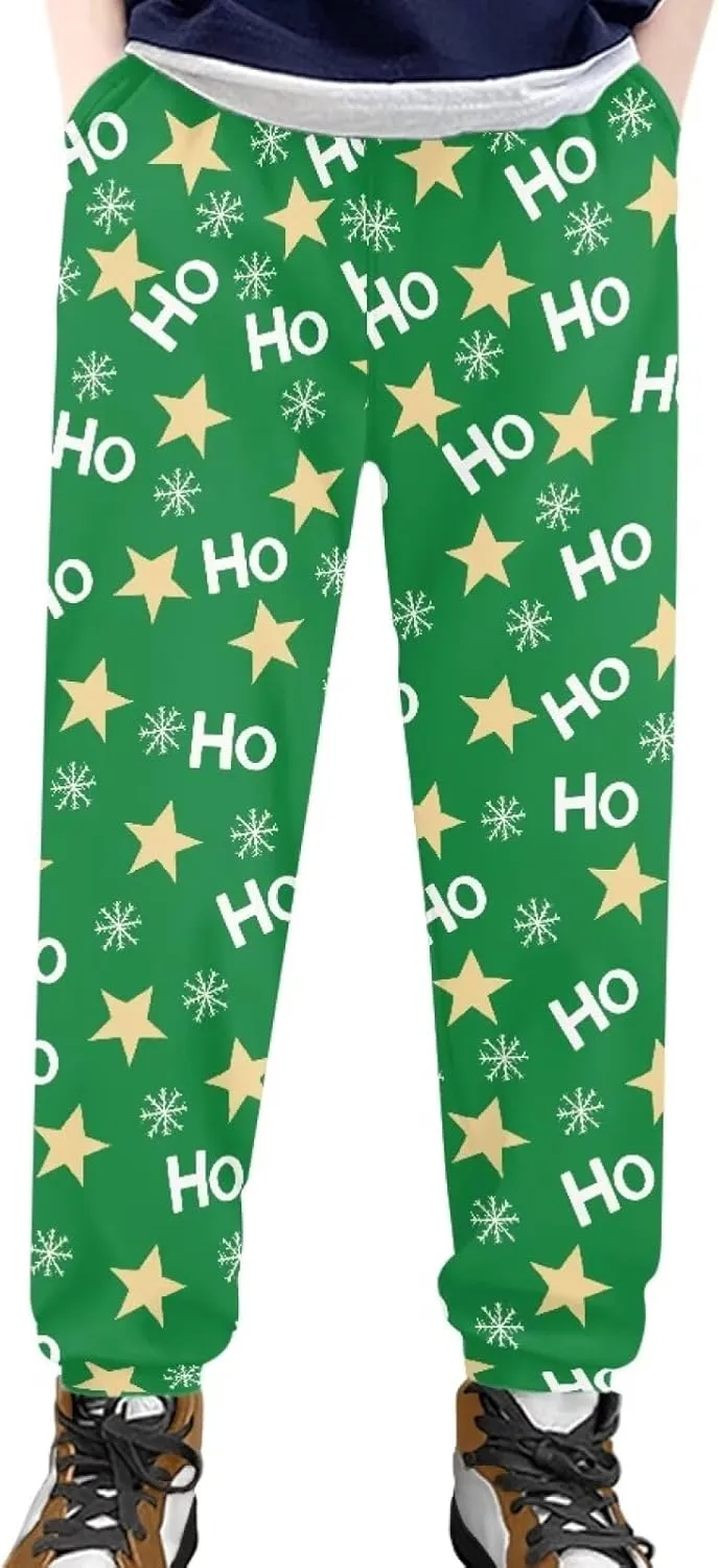Girls' Sweatpants Active Yoga Pants Super Soft Athletic Performance Jogger Pants Size 4-15