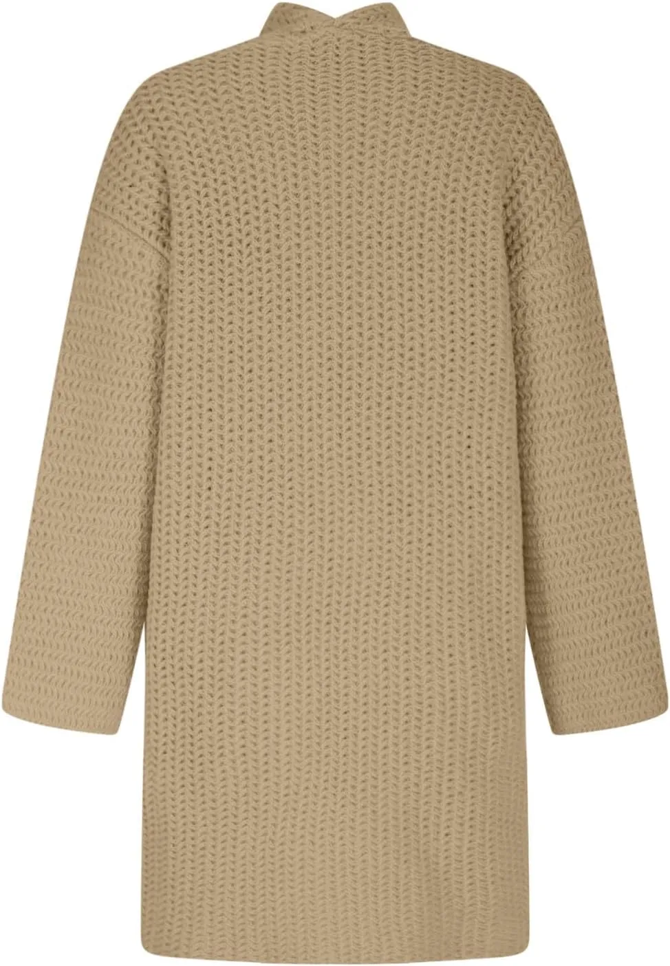 HGps8w Long Cardigans for Women Open Front Loose Casual Long Sleeve Cozy Chunky Knit Outerwear Jackets with Pockets