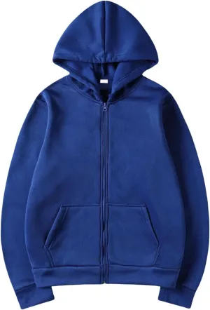 Hoodies for Women Casual Long Sleeve Jacket Soft Comfy Pullover Sweatshirts Workout Tops with Kangaroo Pocket