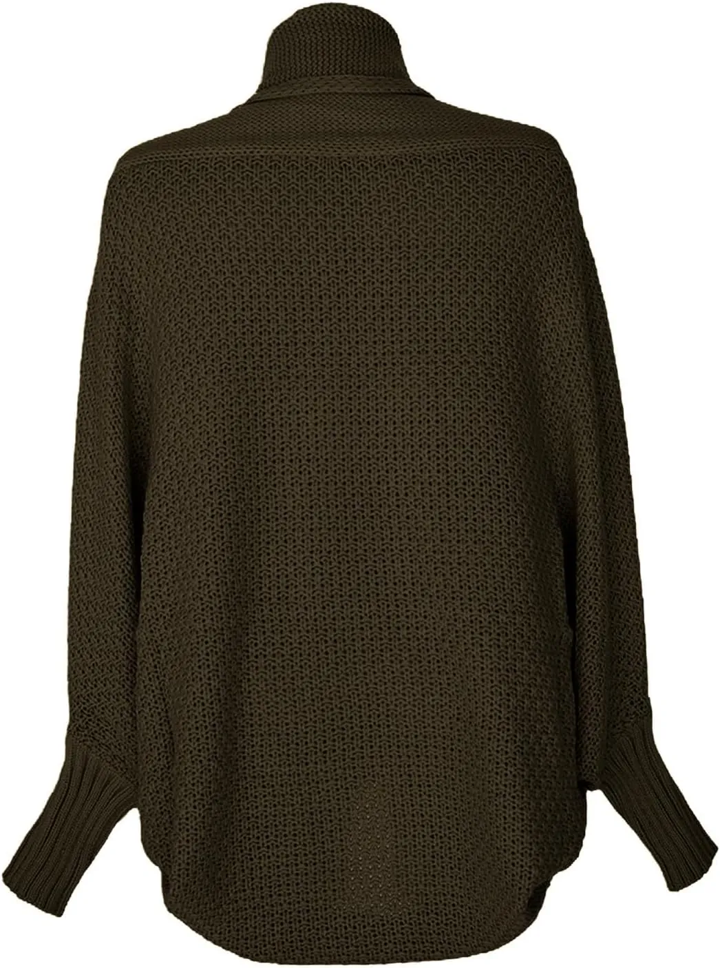 JOAU Cardigan for Women Dressy Casual Open Front Long Batwing Sleeve Knitted Sweater Chunky Outwear Fall Winter Coat Top