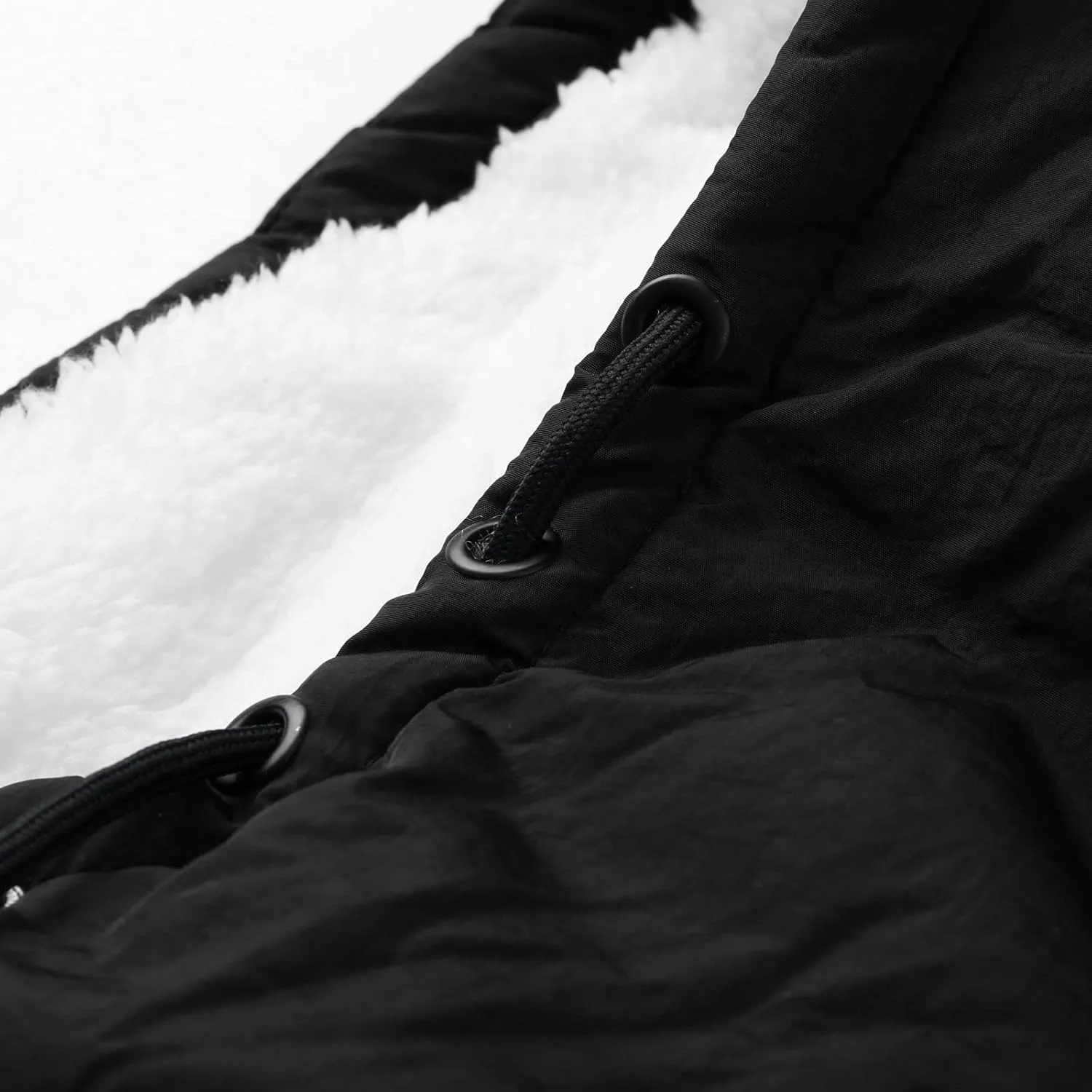 Ladies Winter Long Coats Oversized Puffer Down Long Sleeve Hooded Jackets Thick Warm Parkas Warm Outdoor Overcoats
