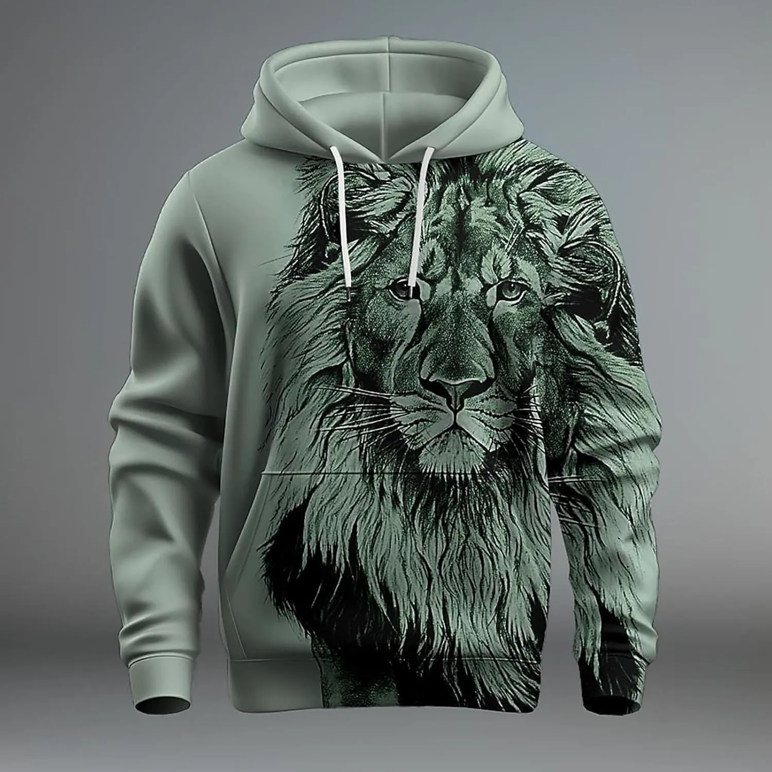 LCMTWX Mens Sweater Blouse Shirt Autumn And Winter Leisure Hooded Sweater Solid Color Sweater Soft Top Blouse Shirts For
