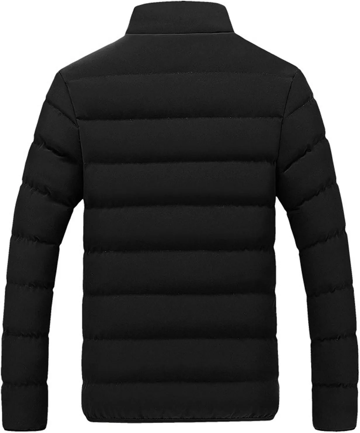 LCMTWX Winter Jackets for Men Jacket Coat Leisure Plus Size Hat Zip Pocket Cotton-Padded Warm Soft Hooded Winter Coats