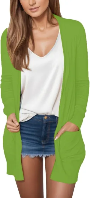 Long Cardigans for Women Trendy Fall Sweaters for Women Fashion Lightweight Cardigan for Women with Pockets