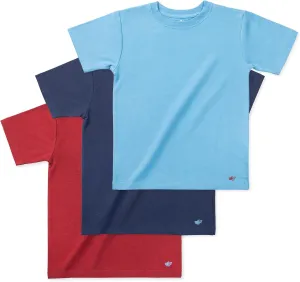 Lucky & Me | Logan Boys Classic Crew Neck T-Shirt 3-Pack Essentials