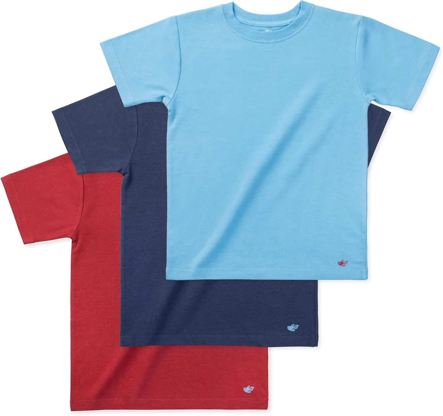 Lucky & Me | Logan Boys Classic Crew Neck T-Shirt 3-Pack Essentials