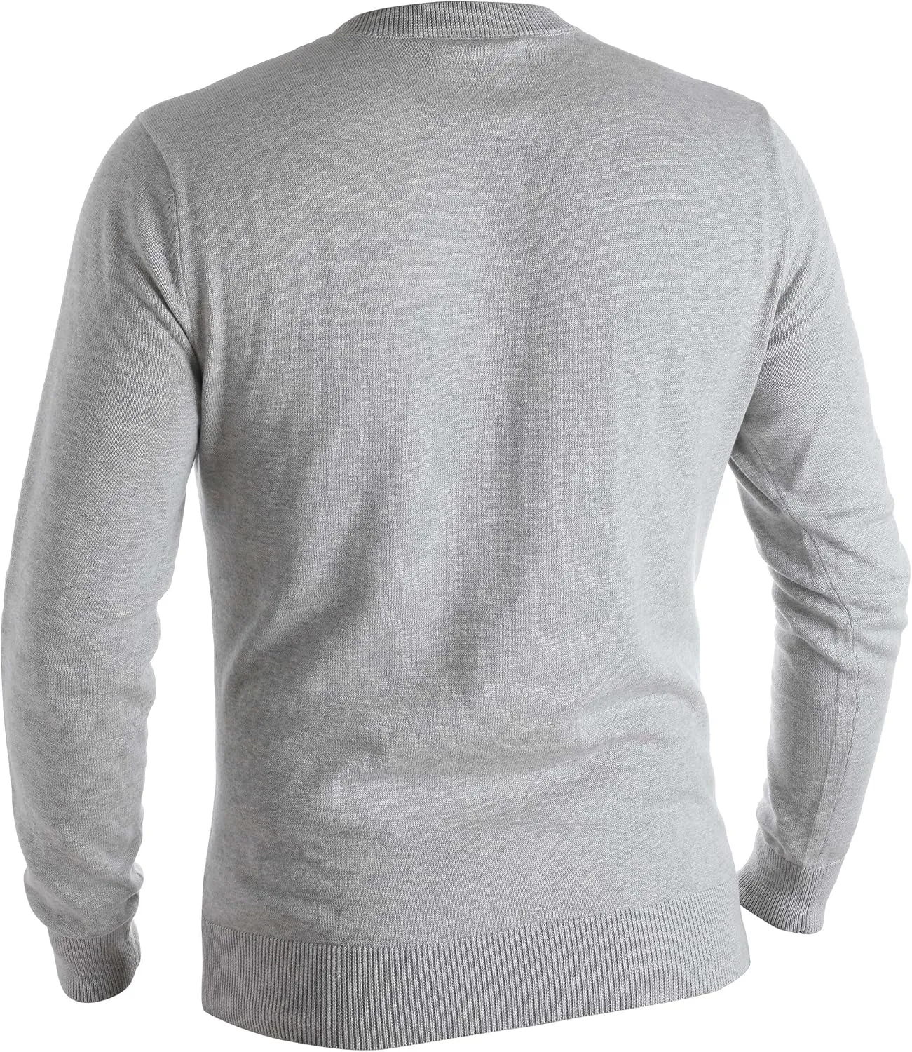 Marino Cotton Sweaters for Men - Lightweight Crewneck Men’s Pullover