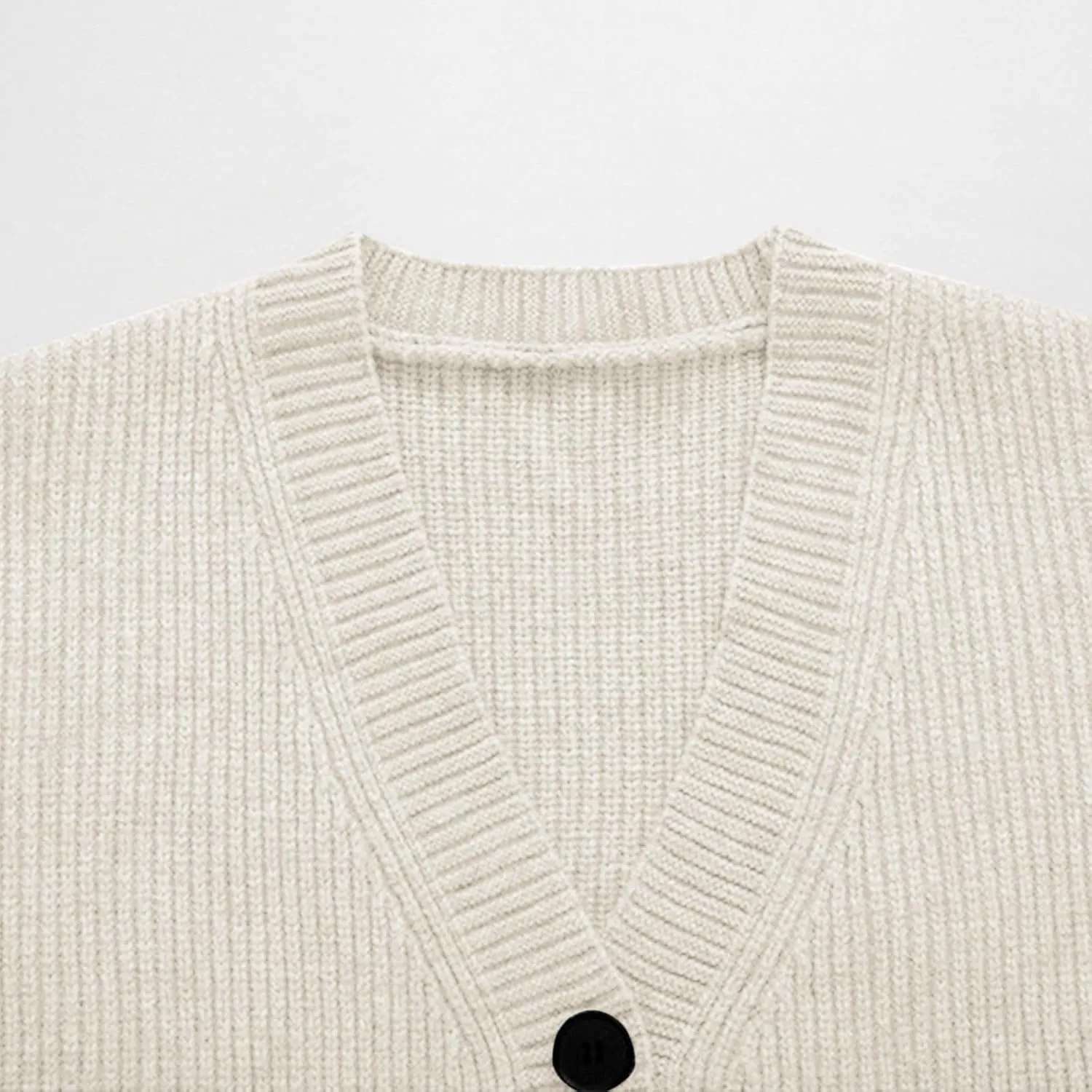 Men Classic Cardigans Casual Button Down V Neck Knitted Basic Sweater Coat Knit Button up Sweaters Outwear with Pocket