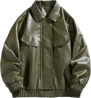 Men slimming Fit Gentleman Biker Ride Motorcycle Cafe Biker Racer Stand Collar Style Warm Winter PU Leather Jacket