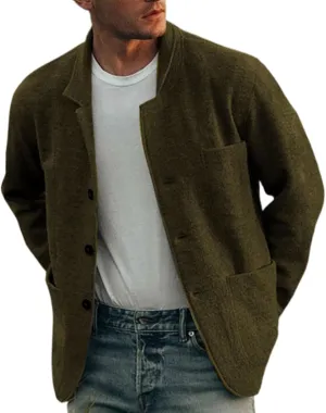 Mens 2023 Cardigans Long Sleeve Cardigan Sweaters Button Down Cable Knitted Sweaters Lightweight Fall Winter Outdoor
