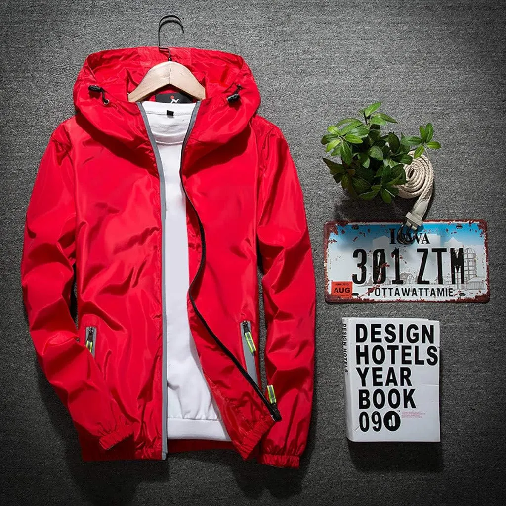 Men's Bomber Jacket Warm Waterproof Puffer Jacket Hooded Windproof Winter Coat Jacket, M-7XL
