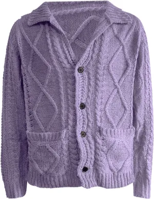 Mens Cardigan Sweaters Button Down Cardigan Sweaters Lightweight Open Front Cable Knit Cardigan Jacket Coats Clothing
