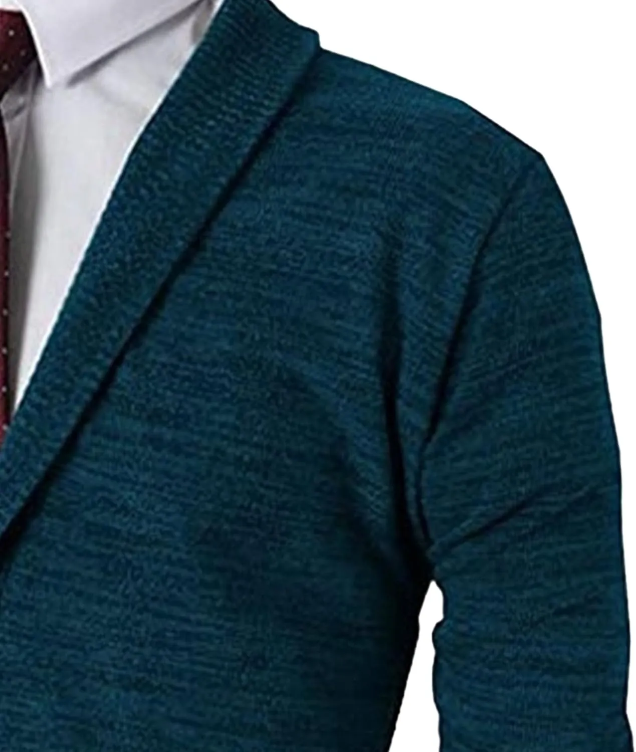 Mens Casual Open Front Long Sleeve Button up V-Neck Knitted Sweaters Causal Slim Fit Cardigans Pocket