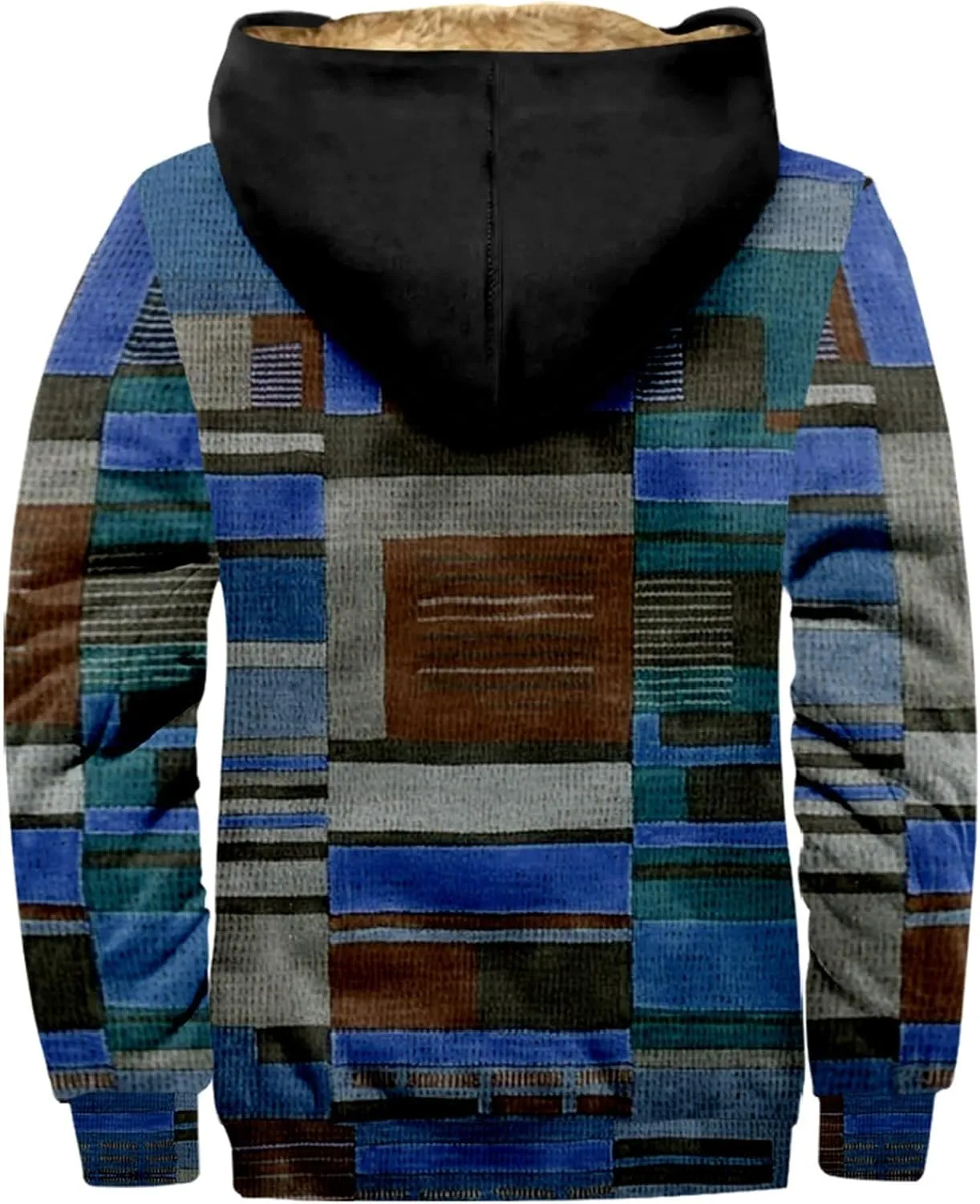 Men's Casual Sweatshirts Coats Long Sleeve Zipper Hooded Soft Elegant Coat Outdoor Jacket for Men
