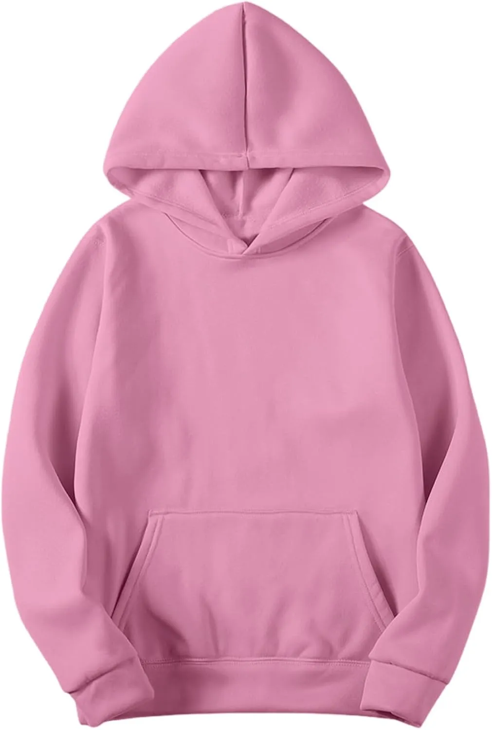 Men's Fleece Hoodies Pullover 2024 Casual Cotton Hooded Collar Sweatshirts Ultra Soft Long Sleeve Shirts with Pocket