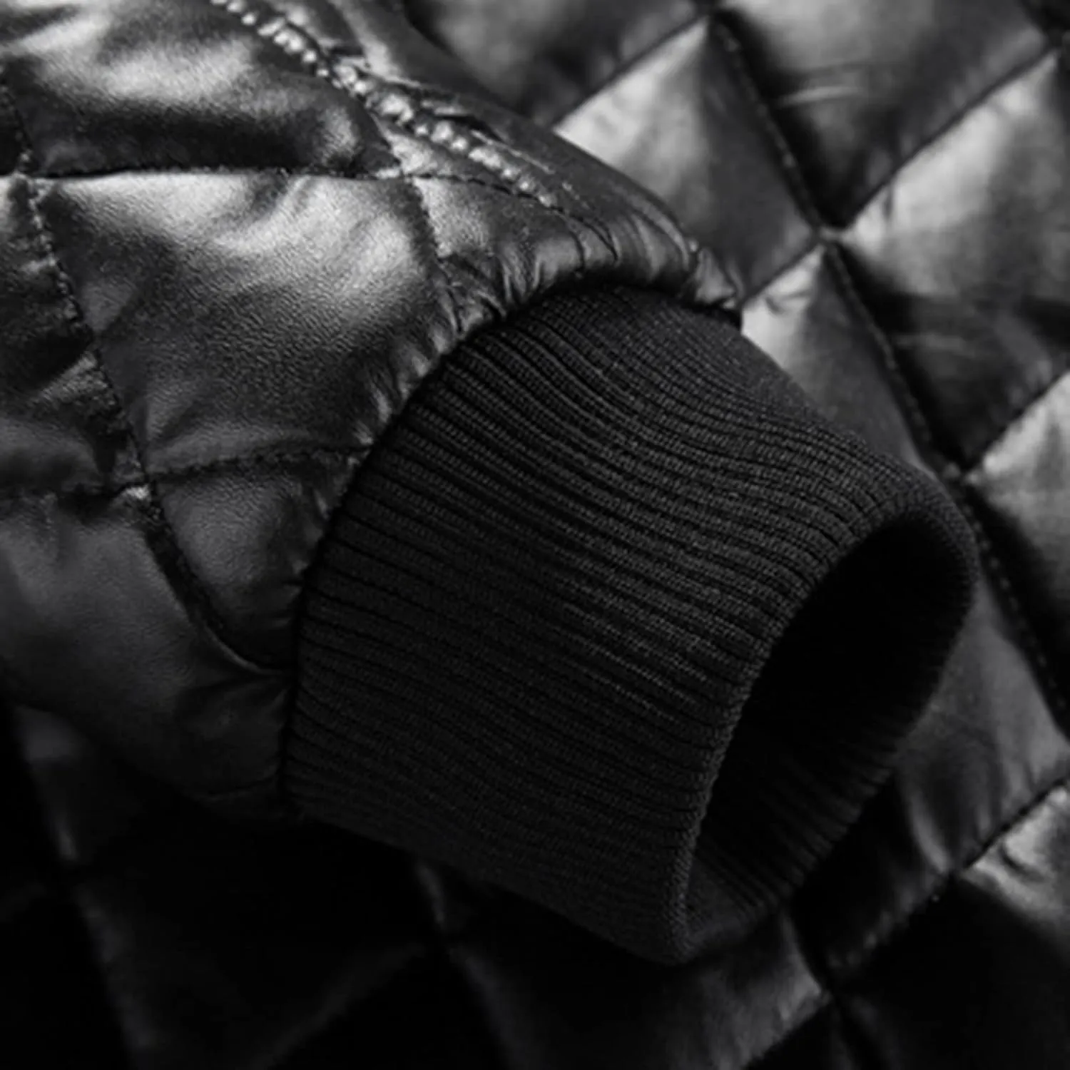 Mens Leather Jacket Motorcycle Faux Leather Bomber Jacket Lightweight Vintage Classic Zip Up Biker Pu Leather Jackets