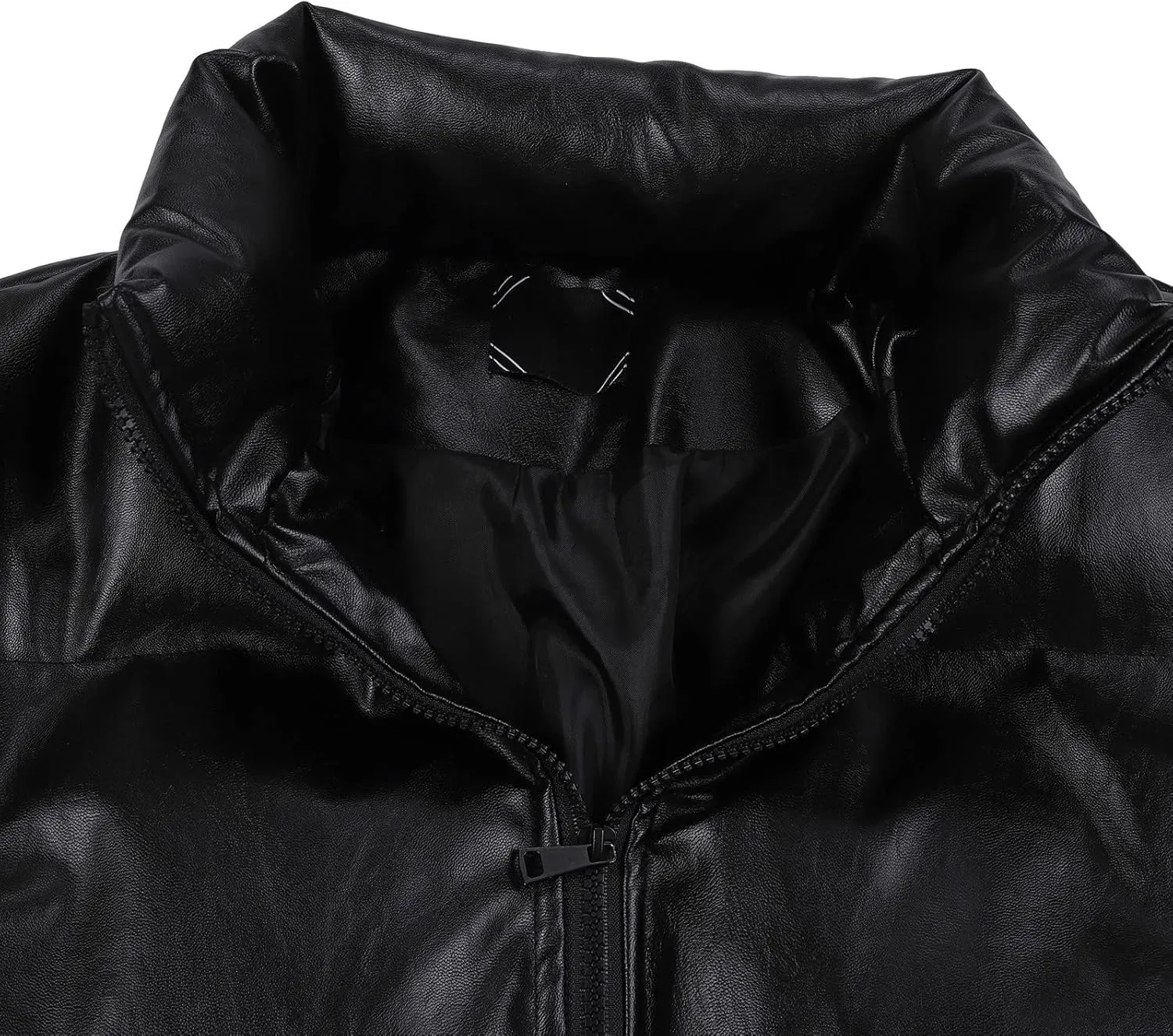 Men's Solid Color Jacket Zipper Stand-up Collar Long Sleeved Hooded Cotton Jacket Chambray Utility Jacket