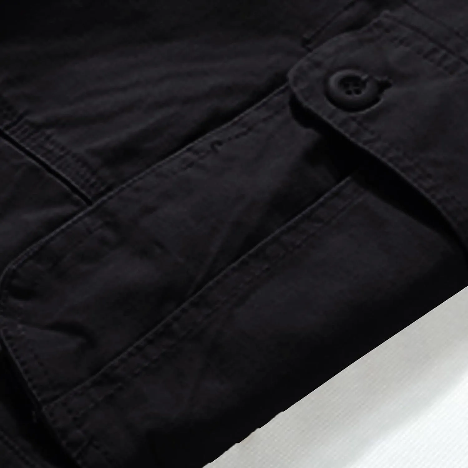Miyaomn Men's Casual Straight Leg Tactical Cargo Pants Relaxed Fit Flap Pockets Travel Outdoor Hiking Construction Work Pants