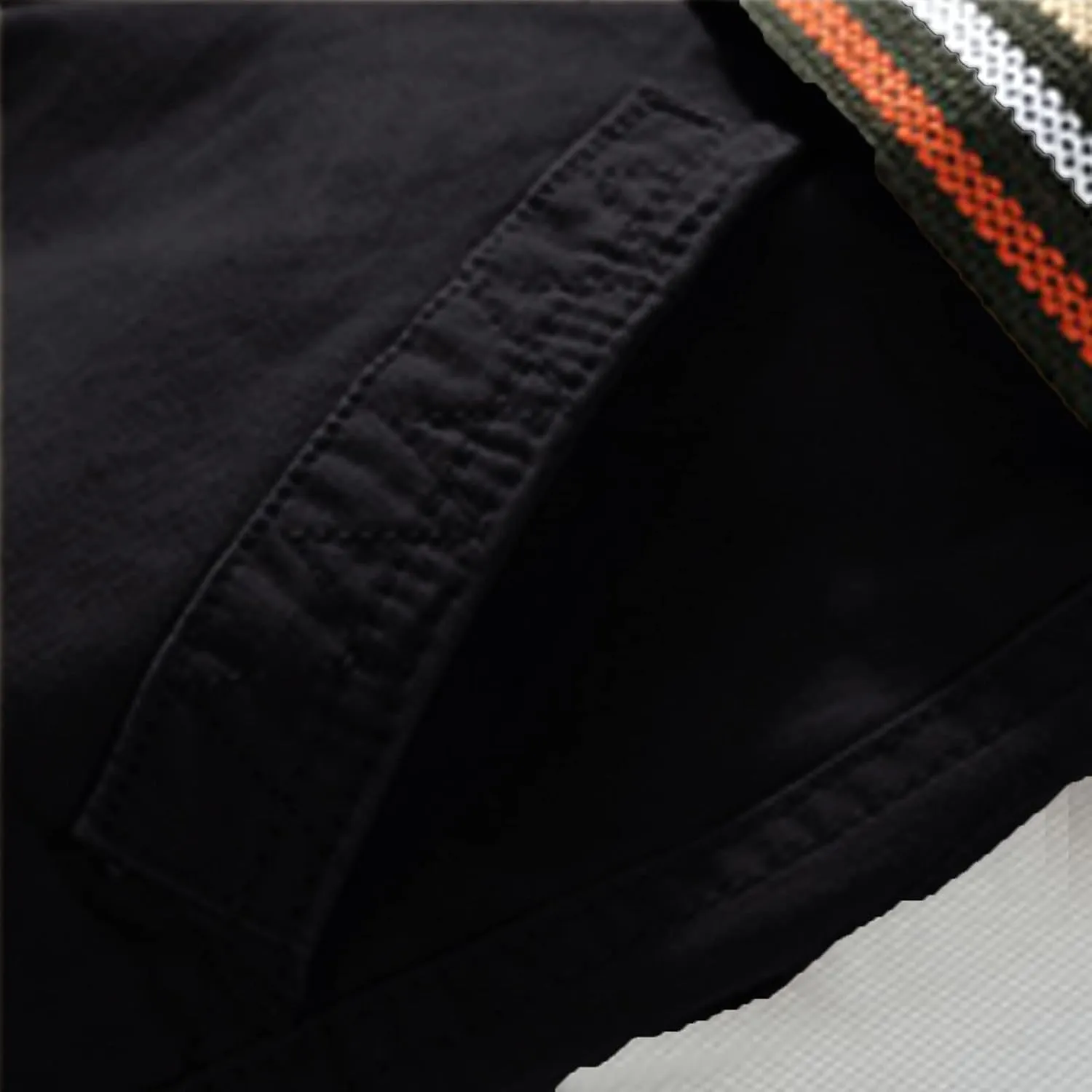 Miyaomn Men's Casual Straight Leg Tactical Cargo Pants Relaxed Fit Flap Pockets Travel Outdoor Hiking Construction Work Pants