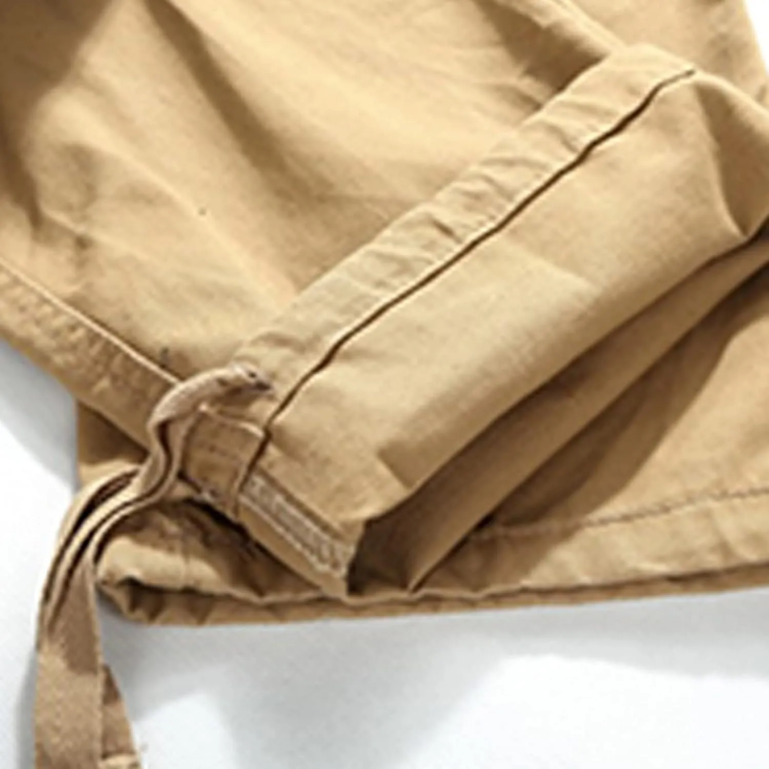 Miyaomn Men's Casual Straight Leg Tactical Cargo Pants Relaxed Fit Flap Pockets Travel Outdoor Hiking Construction Work Pants